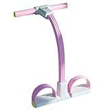 Pedalwiderstandsband – Übungsbänder mit Griffen | Spannseil Fitnessgeräte | Fitnessgeräte für Bauch | Display Bodybuilding Expander | Fitnessgeräte zum Dehnen und Abnehmen Training