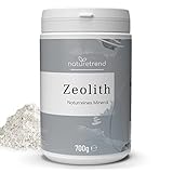 naturetrend Zeolith Pulver 700g - Naturrein mit 94% in Premium-Qualität - Extra fein gemahlen Reines & naturbelassenes Vulkangestein
