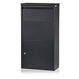 Zelsius Briefkasten mit Paketfach Merkur |...