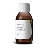 edubily nutrition® Liposomales Vitamin C – Hochbioverfügbares Vitamin C Liquid mit Phospholipiden aus Sonnenblumen - Vegan, allergenfrei & glutenfrei - Frischer Zitronengeschmack