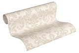 A.S. Création Livingwalls Vliestapete Diamonds Tapete mit Ornamenten barock 10,05 m x 0,53 m beige creme metallic Made in Germany 372703 37270-3