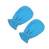 BESTYASH 1 Paar Thermohandschuhe für Exfolierende Spa Handschuhe zur Hautpflege Wiederverwendbar und Waschbar für Schönheitssalons und Behandlungen
