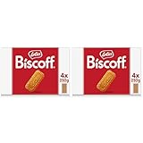 Lotus Biscoff | Original Karamellisierter Keks | Einzigartiger Knuspriger Geschmack | Vegan | Kein Zusatz von Aromen oder Farbstoffen | 4 x 250g | 1 kg (Packung mit 2)