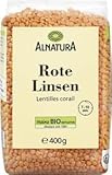 Alnatura Bio Rote Linsen, 400g