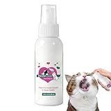 Erfrischender für Hunde | natürlicher Zahnreiniger, schlechter für Hunde 100 ml | Für Kätzchen Welpen und Haustiere aller Rassen für den täglichen Gebrauch und