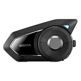 Sena 30K Bluetooth Headset für Motorräder/Mesh Kommunikationssystem mit HD Lautsprechern