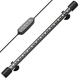 FEDOUR 48CM Aquarium Led Beleuchtung, 24/7-Modus Aquarium LED Licht mit Vollspektrum RGBW LEDs, IP68 Wasserdichte Fisch Tank Lampe mit Dimmen, Timer- und Farbverstellung