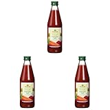 Alnatura Bio Gemüsesaft feldfrisch (1 x 330 ml) (Packung mit 3)
