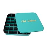 Luocute Backform aus Edelstahl mit Deckel und Trennwand, Rostfreie Kuchenform mit Großem Fassungsvermögen für Schokoladendesserts, Leicht zu Reinigen und zu Pflegen