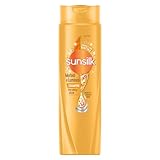 Sunsilk, Weiches und glänzendes Shampoo, Anti-Frizz-Shampoo, verleiht weiches und nicht fettiges Haar, Active-Fusion-Formel mit Argan- und Mandelöl, Keratin und Biotin, 250 ml