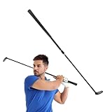 Chipper Golf Club, Golf Chipper Club, Adjustable Golf Wedge with Scale, Right Left Handed Sturdy Putter Shaft Golf Practice Club, Zinc Alloy Putter for Beginners and Advanced