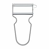 Victorinox Sparschäler, Kartoffelschäler, Peeler, Extra Scharfe Klinge, Gerader Schliff, Rostfreier Stahl, Metall
