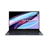 ASUS Zenbook Pro 17 Laptop (17,3 Zoll, Full HD 1920 x 1080) Notebook (AMD R7-6800H, 16GB RAM, 1 TB SSD, AMD Radeon R7 Graphics, Win 11H) Tech Black/QWERTZ
