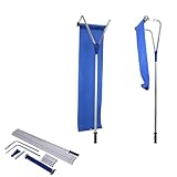 Schnee Rake Für Haus-Dach, Schnee-Remover-Bürsten-Tool Zum Entfernen Mit Verstellbarem Teleskopgriff, 20 FT