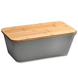 Kesper | Brotbox, Material: Kunststoff, Bambus, Maße: B: 35 x H: 20 x T: 13,5 cm