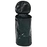 Sraeriot Komposttasche, Gartenabfallbeutel 2 Größen PE -Kompostbag Bio -Abfallbeutel für Küchengarten Gartenabfallbehälter (45 x 80 cm)