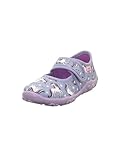 Superfit Mädchen Bonny Hausschuh, Blau Mehrfarbig 8080, 29 EU