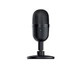 Razer Seiren Mini - USB Kondensator-Mikrofon für Streaming (Kompakt mit Supernieren-Richtcharakteristik, neigbarer Ständer, Integrierter Schockdämpfer) Schwarz