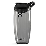 Promixx PURSUIT Eiweiß Shaker – 700ml Premium Shaker für Proteinpulver, Supplements & Pre-Workout – Auslaufsicher, BPA-frei, Leicht zu Reinigen – Stealth Black
