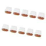 LIXSAZSE Endkappen für Angelruten, Angelrutenhalterabdeckungen – Starke Elastizität schützt vor Beschädigungen und erhöht die Praktikabilität und Lebensdauer der Endkappen, Klar, 2.8 x 2.5 cm