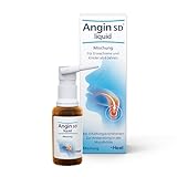 Angin SD liquid – Unterstützung bei Hals- und Rachenschmerzen | Praktische Mischung zum gezielten Einsprühen | Geeignet für Erwachsene und Kinder ab 6 Jahren | Made in Germany