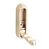 Klappbare Wandhaken – Wandhaken aus Aluminium, Handtuchhaken, faltbare Schal-Kleiderbügel, robuste Wand-Zink-Legierung, Klapphaken für Mäntel, Handtücher, Hüte, Rucksäcke, Schals, Kopfhörer