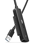 UGREEN USB 3.0 SATA Adapter für 2.5 Zoll SSD und HDD Festplatten SATA auf USB Adapter unterstützt SATA III UASP Ruhemodus SMART Trim usw.