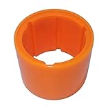 Wdfnexalai Elektro Skateboard Motorrad Band Skin Mini Scooter PU Außenhülle 70mm Orange