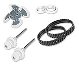 Wartungskit for Zodiac, Baracuda, MX8, MX6, R0524900, R0796200, R0526100, R0527000 mit Motor, Kettenantriebswelle und Radnabenlager