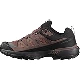 Salomon X Ultra 360 Leather Gore-Tex Wasserdichte Damen Wanderschuhe, Outdoor-bereit, Grip, Schutz bei jedem Wetter, Cognac, 41 1/3