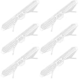 VICASKY Klarer Kleiner Bienestock Käferfänger 6 Stück aus Kunststoff Wiederverwendbar Imkereibedarf für Außenbereich mit Köderfachen