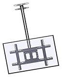 TV Deckenhalterung, TV-Deckenhalterung, Verstellbare, neigbare und schwenkbare Deckenhalterung for Fernseher, passend for die meisten 32-60-Zoll-LED-Bildschirme.