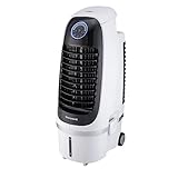 Honeywell Klimaanlage Mobile - Ventilator, Luftbefeuchter und Luftkühler - Klimagerät ohne Abluftschlauch - Air Cooler 65dB - Räume bis zu 20m2 - Fernbedienung und Timer - Wassertank 10L - 81,2x39,4cm