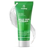Vitabay Wild Yams Creme 100 ml – 80% Yamswurzel-Extrakt für Gesicht und Körper – mit 64% Diosgenin – Wild Yam Cream – 100% nano-frei & ohne synthetische Hormone