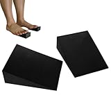 Stretching Wedge - Faltbare Wadenschräge Rampe, Verstellbares Neigungsbrett für Physio | Holz Knöchel Beweglichkeit Trainer, Achillessehnenstrecker, Gym Fuß für Balance Kraft Recovery Aid