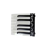 Digitalpiano-Reparaturteile, kompatibel mit Yamaha YPT-370 PSR-E373 PSR-E473 PSR-E453 PSR-E443 PSR-E463, Ersatztasten in Weiß und Schwarz