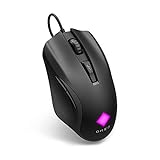 OMEN, USB, Vector Essential Gaming Maus (OMEN Radar 1 Gaming-Sensor, bis zu 7.200 dpi, Omron Tasten, RGB-Beleuchtung) schwarz