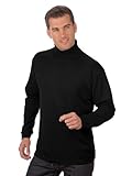 Qualityshirts Langarm Rolli, Gr. 4XL, schwarz