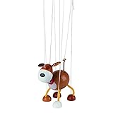 Goki 51755 Dog Marionette Hund Puppe, M