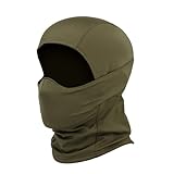 Qavctw Taktische Sturmhaube Maske Militärtraining Kapuzenmaske Schießen Vollgesichtsmaske Reiten Wandern Paintball Angeln Jagd Kopfbedeckung Maske Männer Frauen Outdoor Atmungsaktive Kopfbedeckung