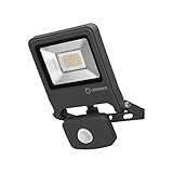 LEDVANCE LED Fluter, Leuchte für Außenanwendungen, Kaltweiß, Integrierter Tageslicht- und Bewegungssensor, Endura Flood Sensor