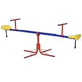 Outsunny Kinder Gartenwippe 360° drehbare Wippe...