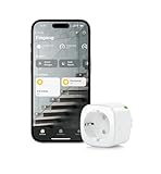 Eve Energy (Matter) – Smarte Steckdose, Matter & Thread, TÜV-zertifiziert, Stiftung Warentest: gut, funktioniert mit Alexa/Apple Home/Google Home/SmartThings/Home Assistant, Thread Border Router erf