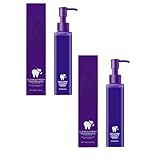 Zahnpasta Weisse Zähne, Violette Aufhell-Zahnpasta, Whitening Effekt Gegen Verfärbungen, Entfernt Zahnbelag & Frischer Atem, Mit Pflanzenextrakten, 150ml Pumpflasche (2PCS)