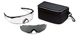 Smith Optics Elite Tactical Schneebrille mit Wechselscheibe, Unisex, Aegis Arc Compact, schwarz, Nicht zutreffend