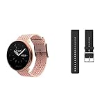 Polar Ignite 2 - GPS Fitness-Smartwatch - Pulsmessung am Handgelenk - Personalisierte Trainingsanleitungen & Unisex – Erwachsene Ignite Wechselarmband, schwarz, S