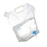 Wasserbehälter, faltbar, auslaufsicher, tragbar, für Camping, faltbarer Aufbewahrungsbehälter für Picknick
