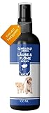 NEU: HelloAnimal® LÄUSE & FLÖHE AKUT Spray für Hunde und Katzen bei Laus, Floh & Ungeziefer Befall - Flohschutz für Ihr Haustier mit SOFORTWIRKUNG