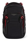 Satch Schulrucksack Match Fire Phantom schwarz