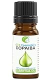 Ätherisches Copaiba-Öl, 10 ml | 100% rein natürlich, tierversuchsfrei | Tiefer, reichhaltiger Balsamico, süß, mit holzigen und würzigen Noten